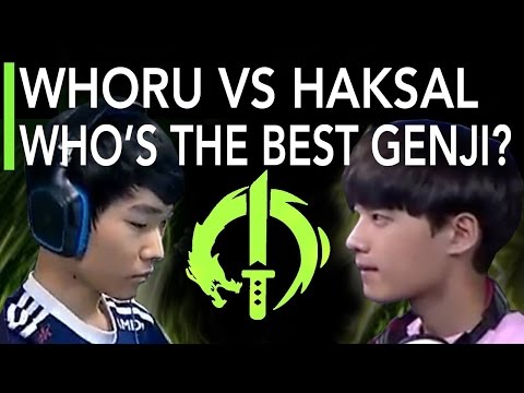 Lunatic-Hai vs RunAway - WhoRU VS Haksal: Who's the Best Genji? - OGN Overwatch APEX S2 Highlights