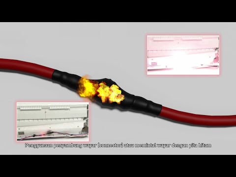 Panasonic Aircond: Sambungan Wayar dan Langkah Keselamatan