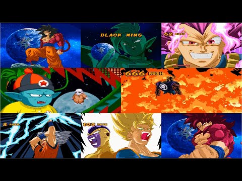 Hyper Dragon Ball Z: Wicked Ambition [MUGEN] All Super Moves & Super Finishers
