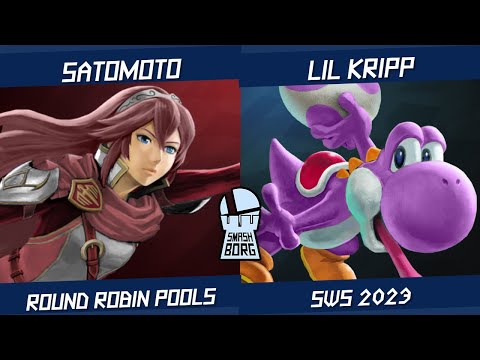 Smashborg Winter Seasonal 2023 Pools // Satomoto (Lucina) VS Lil Kripp (Yoshi)