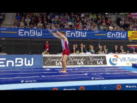Allan Bower - Vault - 2017 Stuttgart World Cup