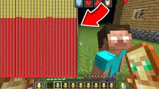 how many hearts does it take to protect from Herobrine Distorted Alex Giant Alex Long Steve