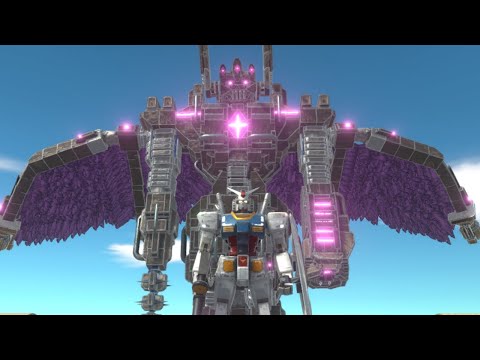 GUNDAM vs Workshop Robots ARBS Animal Revolt Battle Simulator