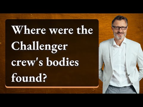 Where were the Challenger crew's bodies found?