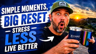 🌅🍻Feeling Stressed? Watch the Sunset Tonight