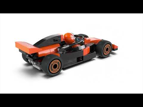 LEGO® City F1® vairuotojas su McLaren lenktyniniu automobiliu 60442 video