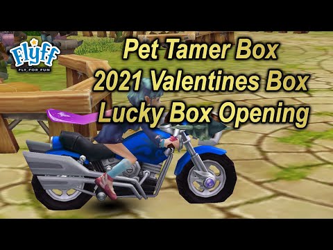 Let's Play Flyff [Ringmaster, Level 118-M] #1215 - Pet Tamer Box, 2021 Valentines +Lucky Box Opening