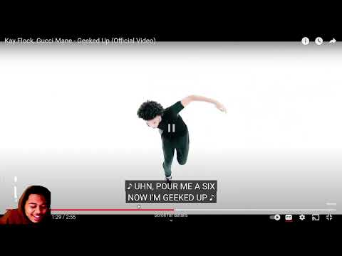 Kay Flock, Gucci Mane - Geeked Up (Official Video) zay reaction