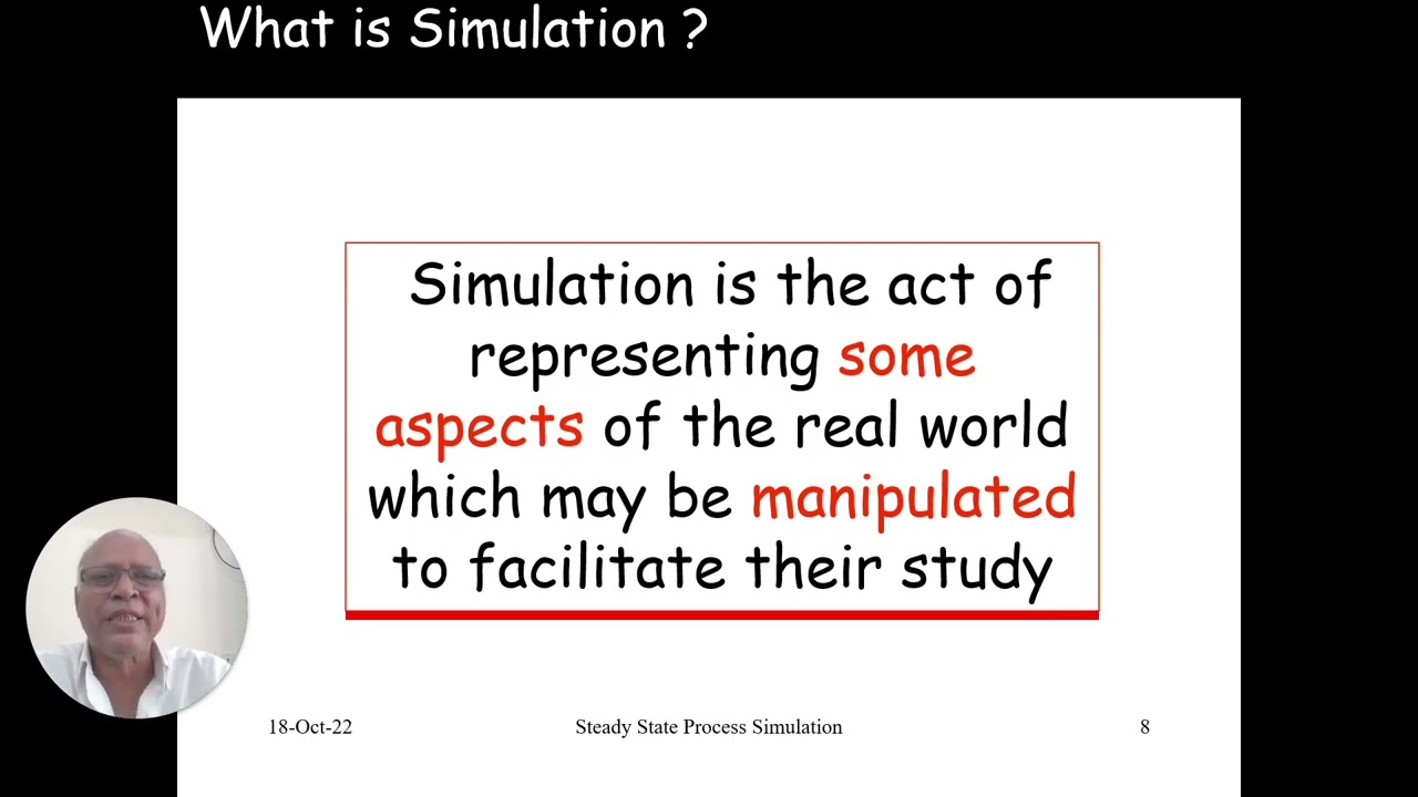 Lecture-1.  Introduction to Process Simulation