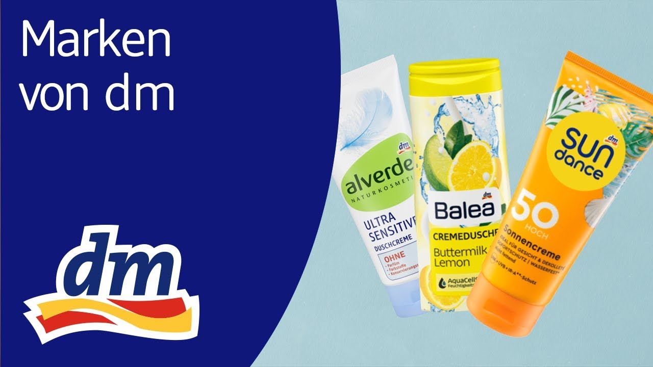 dm Markenfilm - das sind unsere Eigenmarken