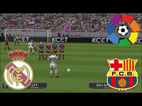 ISS Pro Evolution 2 - Real Madrid (Legends) vs Barcelona (Legends)