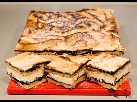 Sahara - delicious cake with a crispy base