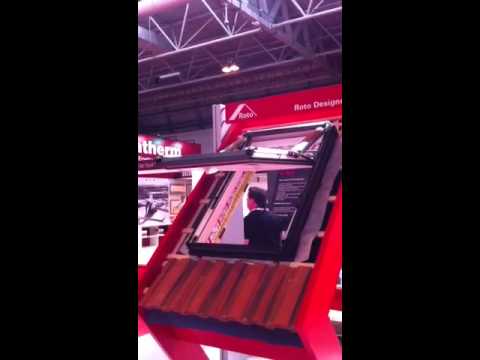 Roto Roofing Experts live installation of sash covers