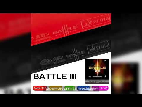 World premiere 729 Friendship Battle 3 Table Tennis Rubber Sticky Professional Original  Ping Pong R