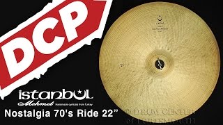 Video thumbnail for Istanbul Mehmet Nostalgia 70's Ride Cymbal 22" 2240 grams by Drum Center of Portsmouth