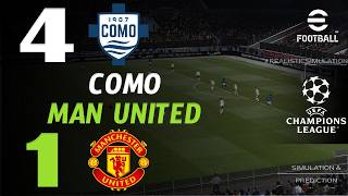 🔴 IN DIRETTA : Como - Manchester United | UEFA Champions League 2026 | Partita S