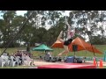 Miss Myra Of RUCCIS Circus On Lyra Performing To Skinny Love Sung By Lacey From Sammy S Music School