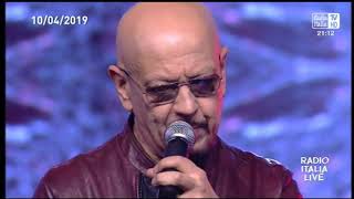 Enrico Ruggeri - Il punto di rottura (Radio Italia Live 10.04.2019)