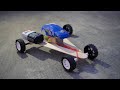 We Built A Running Car Out Of Ice Cream Sticks ‍ ️ Diy