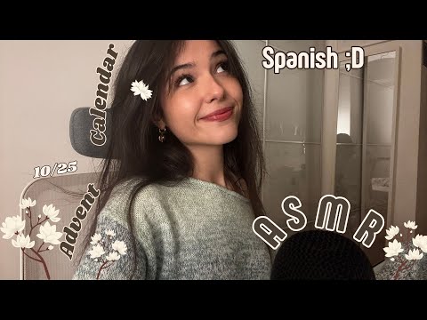 ASMR 10/25 💭 Spanish Rambling! + Fast Mouth Sounds + Finger Fluttering + Dry Hand Sounds + SnapssS