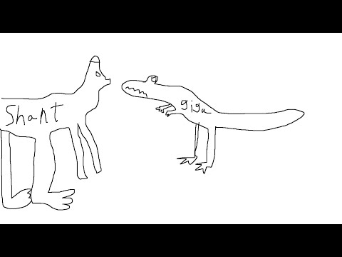 1 shant vs 3 gigas ( Kinda Epic Fight) :D