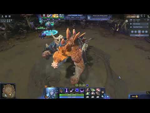 Luna melts all the boss in Apex : Aghanim's labyrinth