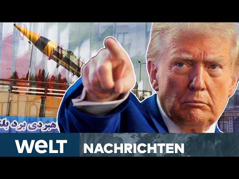 IRAN: Trump schließt Bodentruppen nicht aus! USA planen heftige Angriffe! Eskalation? I WELT STREAM