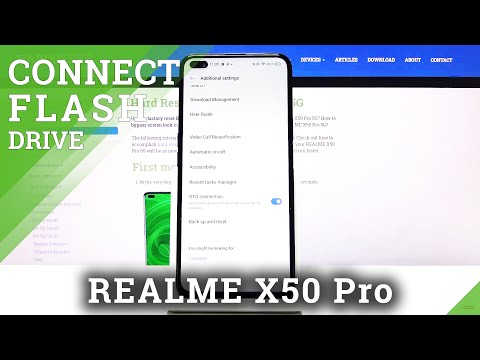How to Activate OTG Function in Realme X50 Pro - Enable USB OTG
