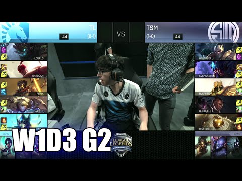 TSM vs Team Liquid | Game 2 S6 NA LCS Summer 2016 Week 1 Day 3 | TSM vs TL G2 W1D3 1080p