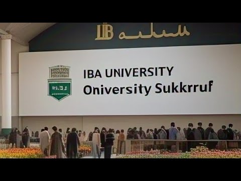 beautiful flowers exhibition annually ceremony @ IBA university sukkur, PPP leader  Khursheed A shah