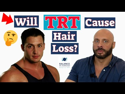 Will TRT cause hair loss?  TRT and male pattern baldness - Will testosterone make you bald?