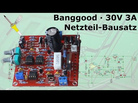 BitBastelei #198 - Netzteil-Bausatz 30V 3A