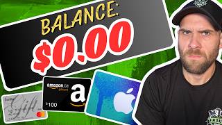 Buying Empty Gift Cards: The $1,000,000 Scam