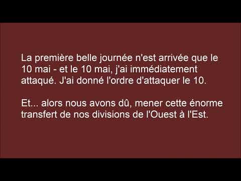 Hitler-Mannerheim (entretien secret) 4 Juin 1942