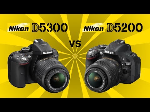Nikon D5300 vs Nikon D5200