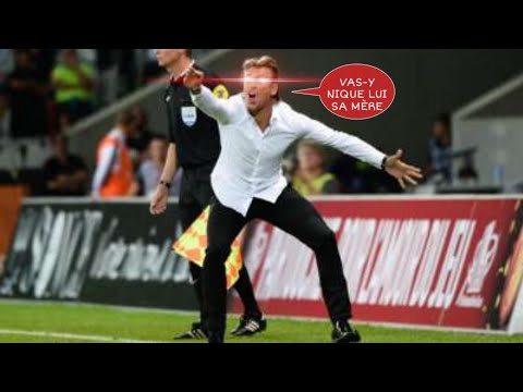 Les moments d'énervement d'Hervé Renard 😂