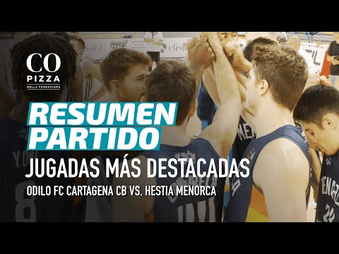 ⏯ RESUMEN COpizza del partido ODILO FC Cartagena CB 62 vs Hestia Menorca 73