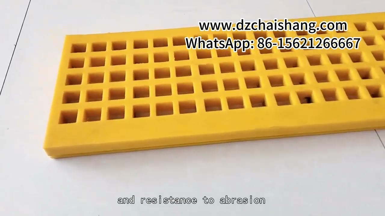 vibrating polyurethane screen,high quality polyurethane mining screens