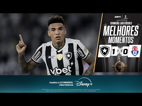 Gols e lances de Botafogo x Universidad de Chile