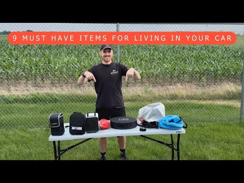 9 Must Have Items for living in your Car