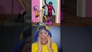 Rumi Mira and ZOEY KNOCKS On The Door To Find Her Parents Pt2 #shorts  #roblox​ #funny​  #Kpop