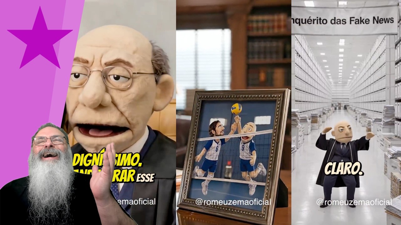 ZEMA faz MAIS um VÍDEO da SÉRIE "OS INTOCÁVEIS" com CRÍTICAS a GILMAR, MORAES e TOFFOLI