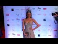Miss World Manushi Chillar Dazzles The Red Carpet At Filmfare Glamour Style Awards