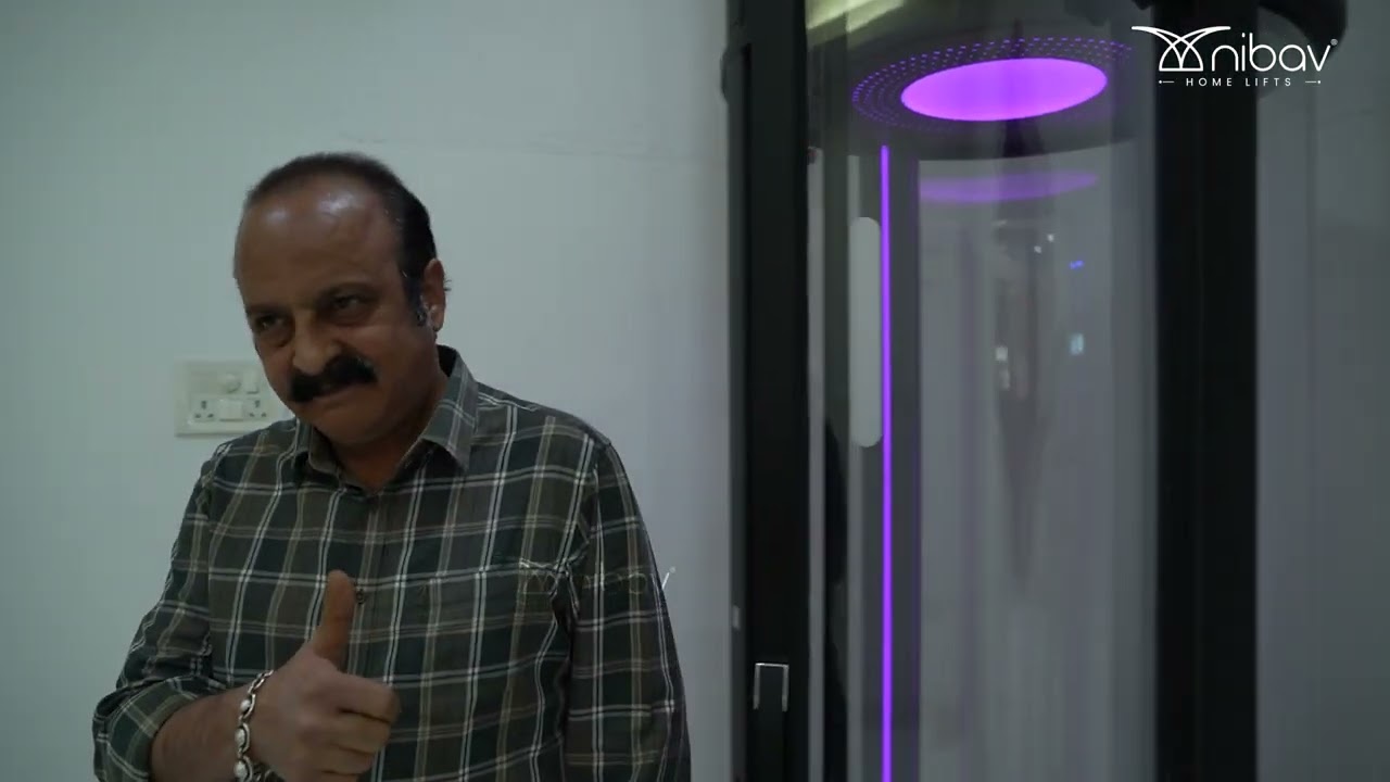 Why Dr. R.K. Mehta Chose Nibav Home Lift for Comfort, Safety, and Style