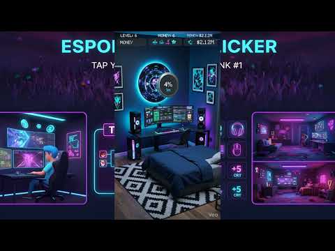 Esports Idle Clicker video thumbnail