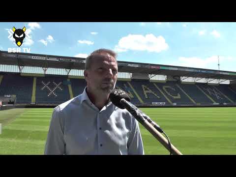 BSR TV: Maurice Steijn tijdens zijn presentatie bij NAC