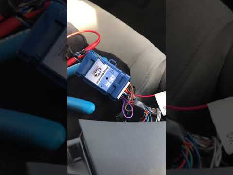 Panlelo double din head unit with steering wheel controller PAC tutorial