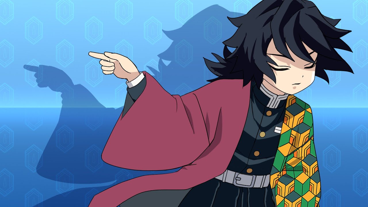 【手描き鬼滅の刃】義勇でぷんちきぱやっぱーヾ(ﾟ∀ﾟ)ﾉ♪ / Demon Slayer Capirinha