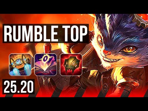 RUMBLE vs ILLAOI (TOP) | 11/0/3, Legendary | EUW Master | 25.20