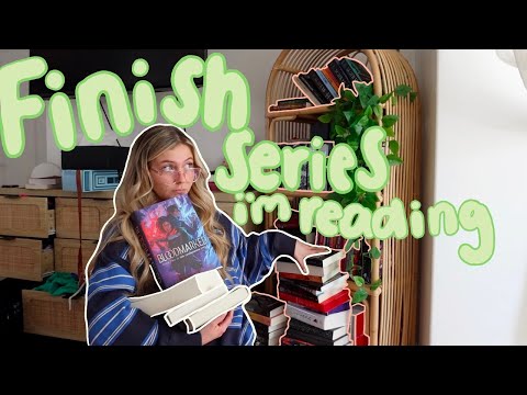 Finishing series I'm in the middle of 📚💫
